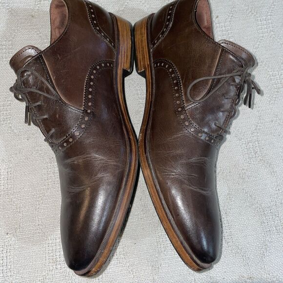 Cole Haan Men’s Dress Shoes Size 12 M Brown Leather Business Formal City main image 4